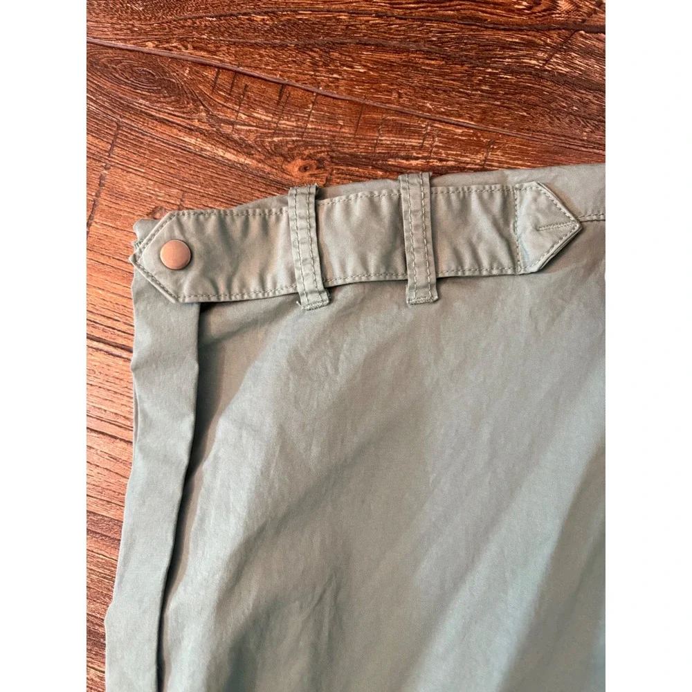 Pistola Meg Zip Front Romper Womens XS Green Clover Excellent Utility Drawstring - Picture 7 of 9
